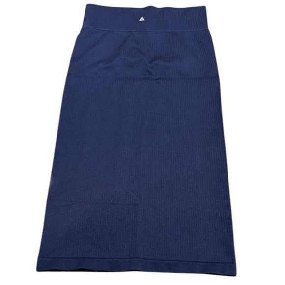 Balance Athletica Dresses & Skirts - Balance Athletica The Linear Midi Skirt Sculpting Body Con Blue Size Small